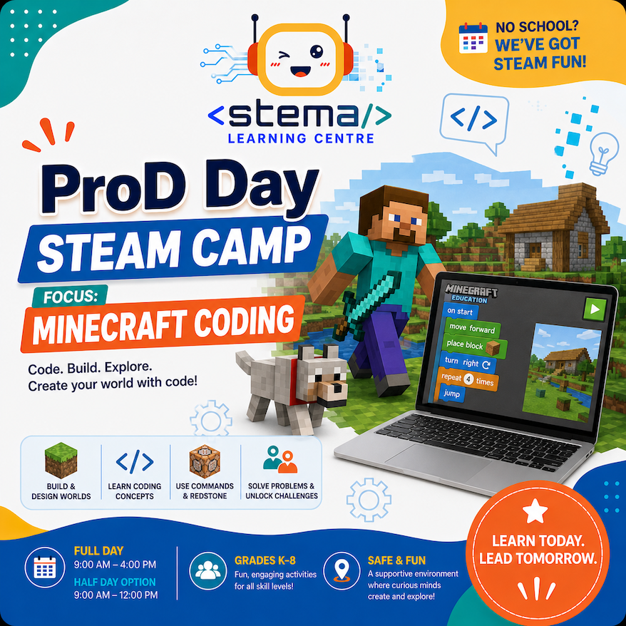 Minecraft coding camp