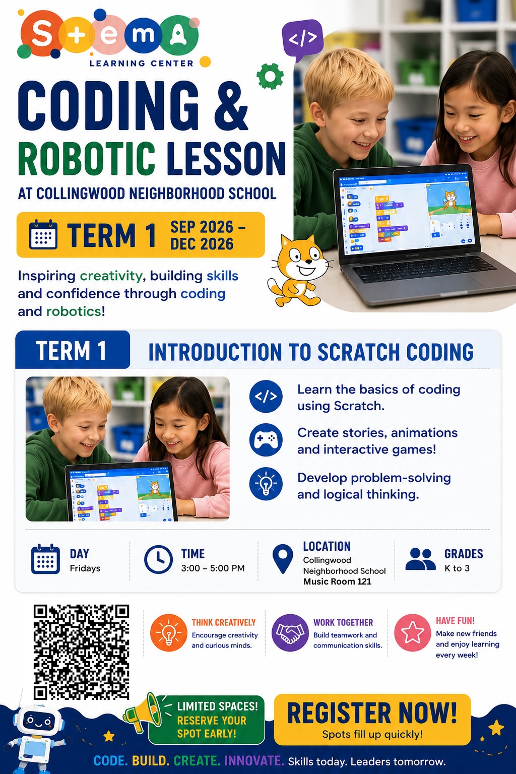 Classes at Collingwood Neighbourhood School
