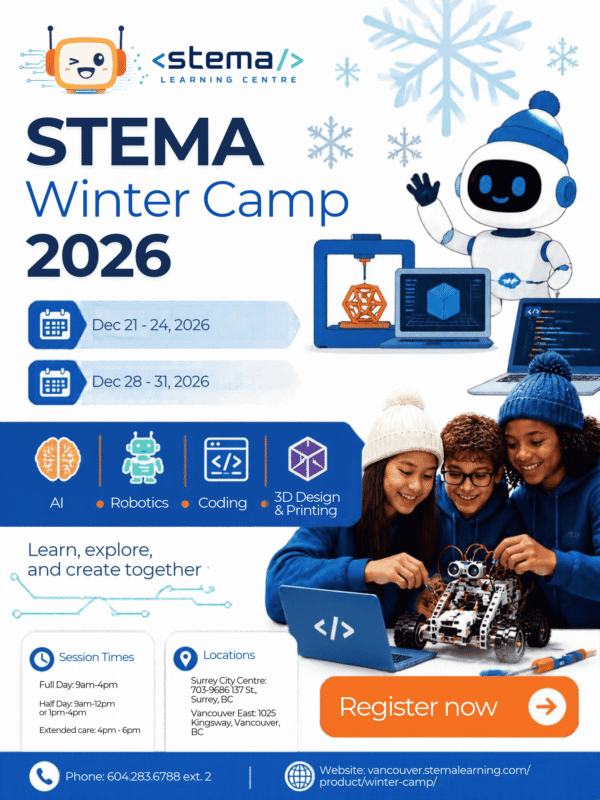 AI, Robotics, Coding Winter Camp 2026