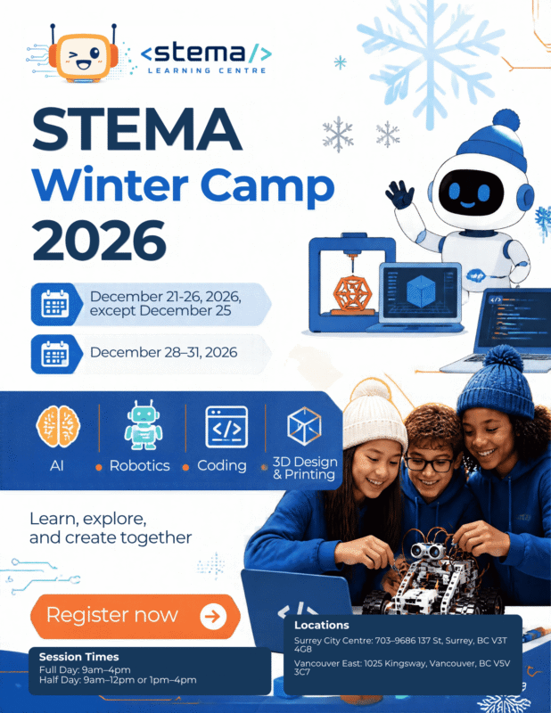 AI, Robotics, Coding Winter Camp 2026