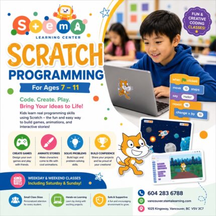 Scratch Programming - Level 1 (Ages 7-11)