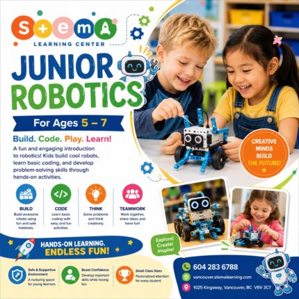 Junior Robotics (Ages 5-7)