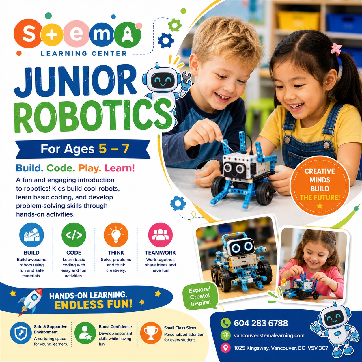 Junior Robotics (Ages 5-7)