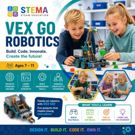 VEX GO Robotics for Young Innovators (Ages 7–11)