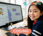 Coding class at Lord Selkirk Elementary